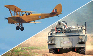 Teen Tiger Moth and Tank Day