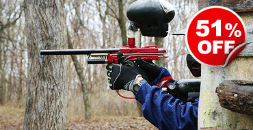 Paintballing For Four, Was £49, Now £24
