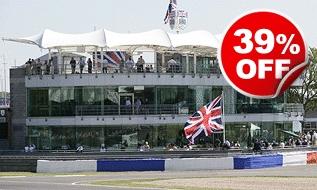 Tour of Silverstone for Two, Was £64, Now £39