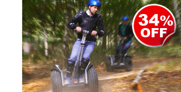 Weekend Segway Experience for Two, Was £74, Now £49