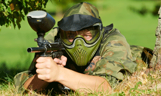 Junior Paintball Experience for Six (10 to 12 year olds)